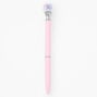 Star Confetti Shakey Globe Pen - Pink,