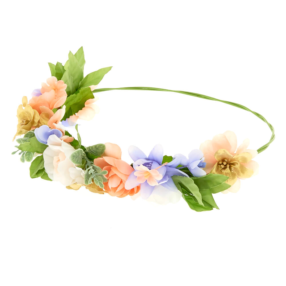 Claire's accessories store flower crown