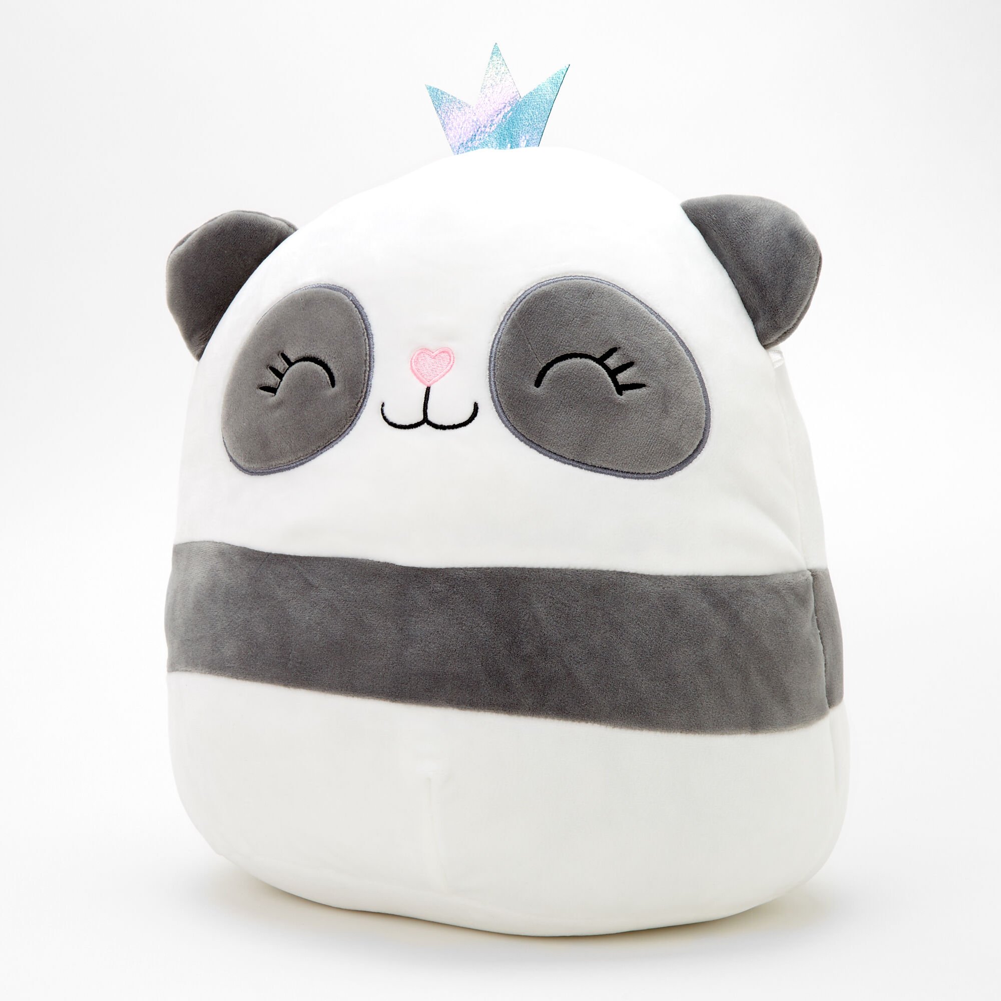 View Claires Squishmallows 12 Panda Soft Toy White information