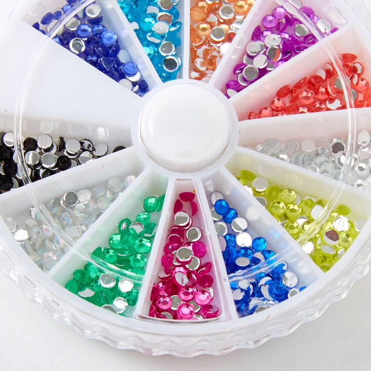 Rainbow Gems Nail Art Wheel,