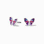 Mini UV Color-Changing Butterfly Stud Earrings,