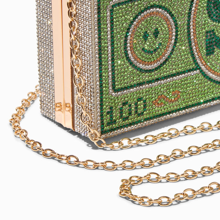 Blinged Out Hundred Million Dollar Crossbody Bag,