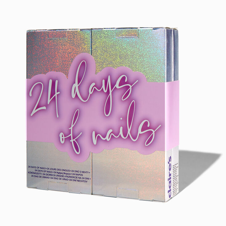 24 Days of Nails Holiday Advent Calendar Claire's
