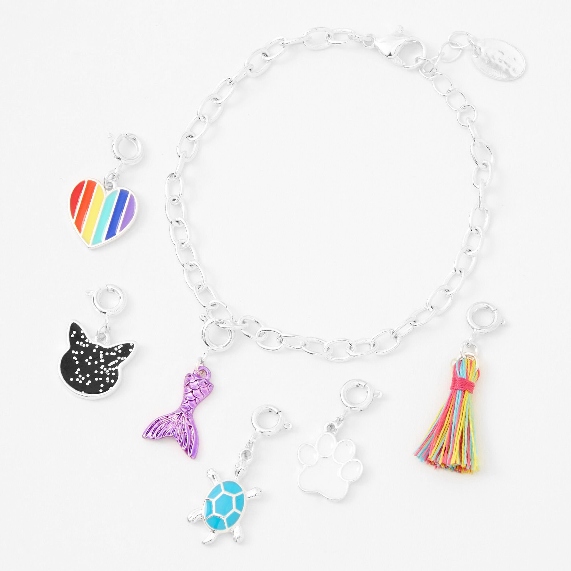 Build your own charm bracelet online top