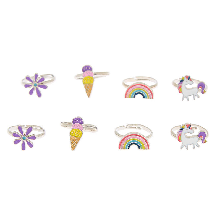 Claire&#39;s Club Unicorn Nail Polish Set - 8 Pack,