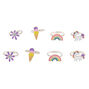 Claire&#39;s Club Unicorn Nail Polish Set - 8 Pack,