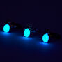 Best Friends Mixed Metal Glow In The Dark Pineapple Rings &#40;3 Pack&#41;,