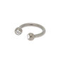 Titanium 16G Horseshoe Cartilage Hoop Earring,