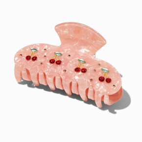 Cherry Pink Hair Claw,