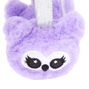 Avery the Owl Iridescent Sequin Ear Muffs - Lilac,