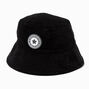 Sporty Black Bucket Hat,