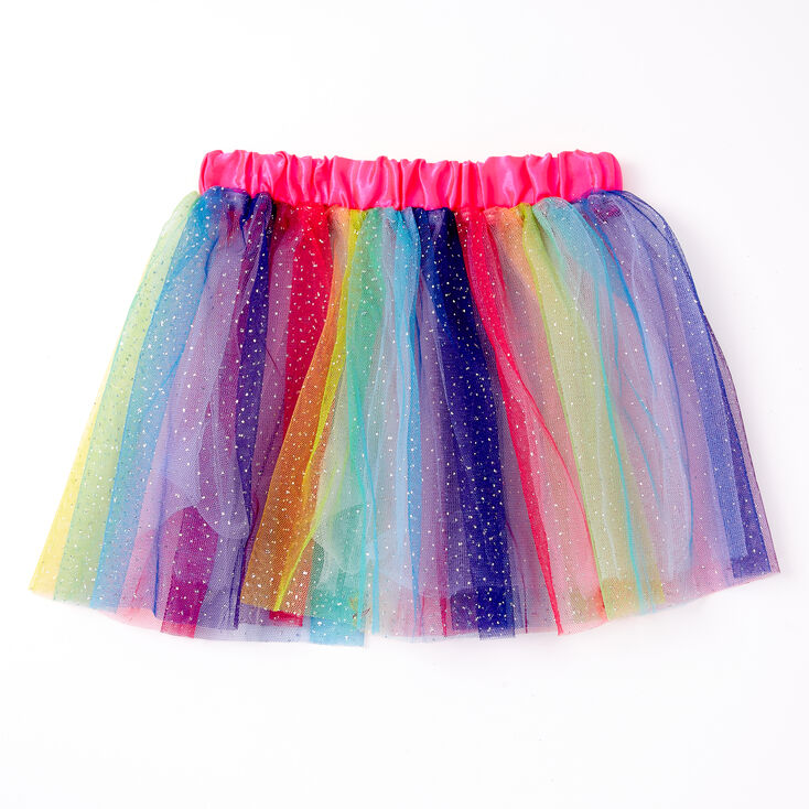 Claire's Tutu à paillettes arc-en-ciel Claire's Club