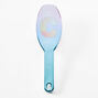 Brosse &agrave; cheveux plate &agrave; initiale - Bleu, C,