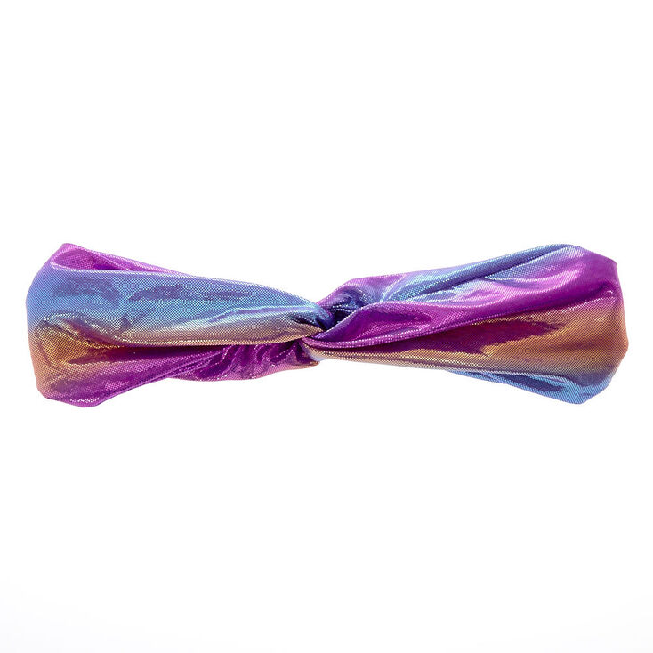 Holographic Mermaid Headwrap,