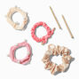 Pearl Brights Scrunchie &amp; Hair Pin Set - 6 Pack,