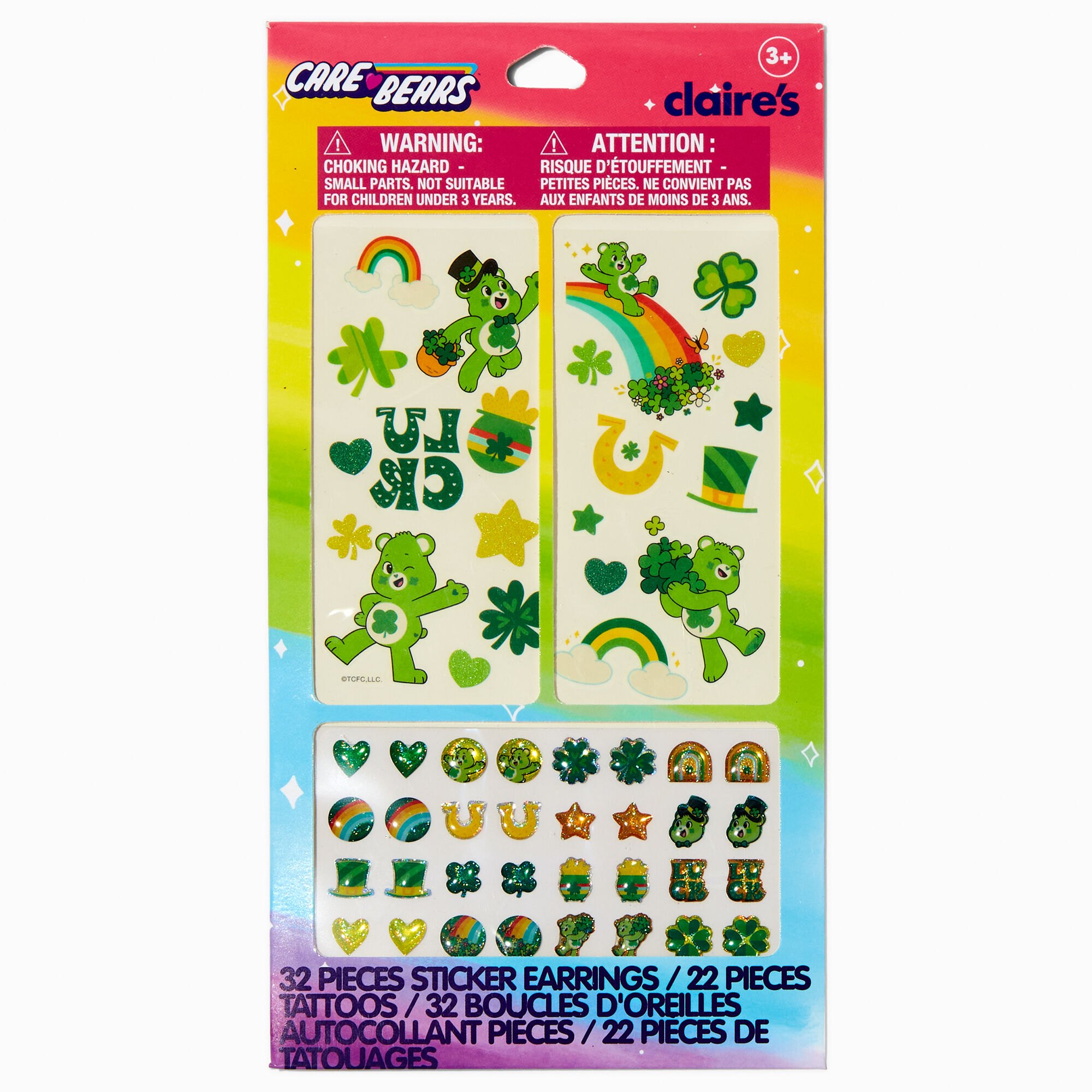 Claire's sticker hot sale earrings