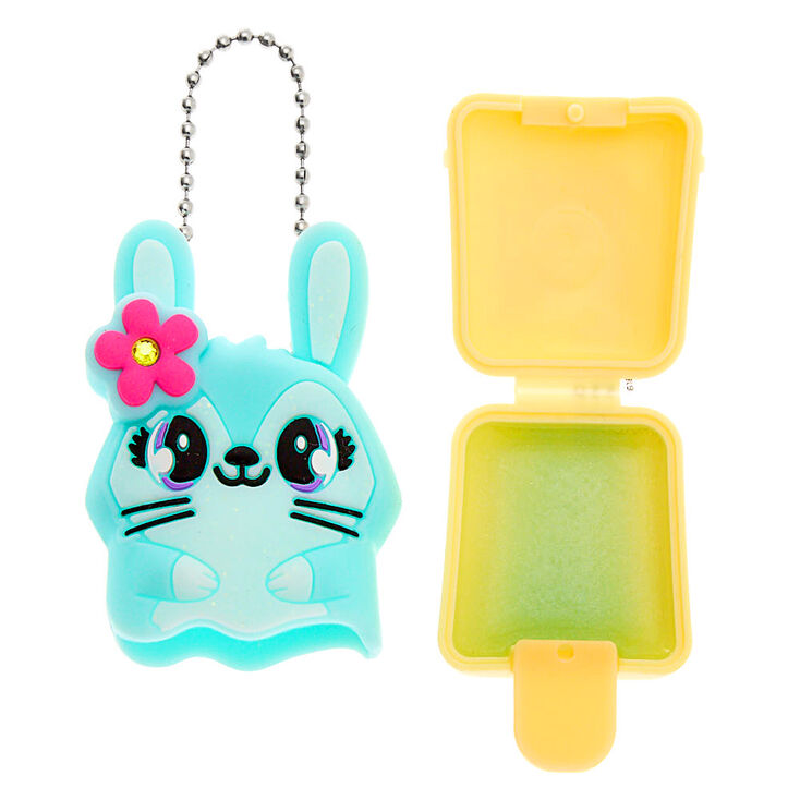 Pucker Pops&reg; Teal Bunny Lip Gloss - Blue Raspberry,