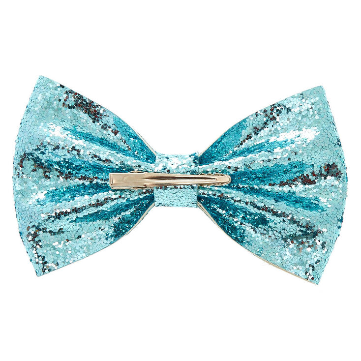 Girls Accessories Fashion Handmade Set Of 2 Pretty Baby Blue Glitter Hair Bow Clips 2 5 Research Unir Net