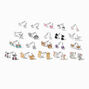 Tiny Critters Stud Earrings - 20 Pack,