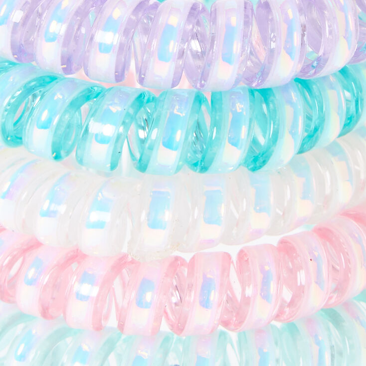 Claire&#39;s Club Pearlized Coil Bracelets - 5 Pack,