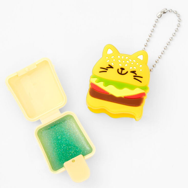 Pucker Pops&reg; Cheeseburger Cat Lip Gloss - Vanilla,