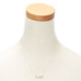 Silver Infinity Love Pendant Necklace,