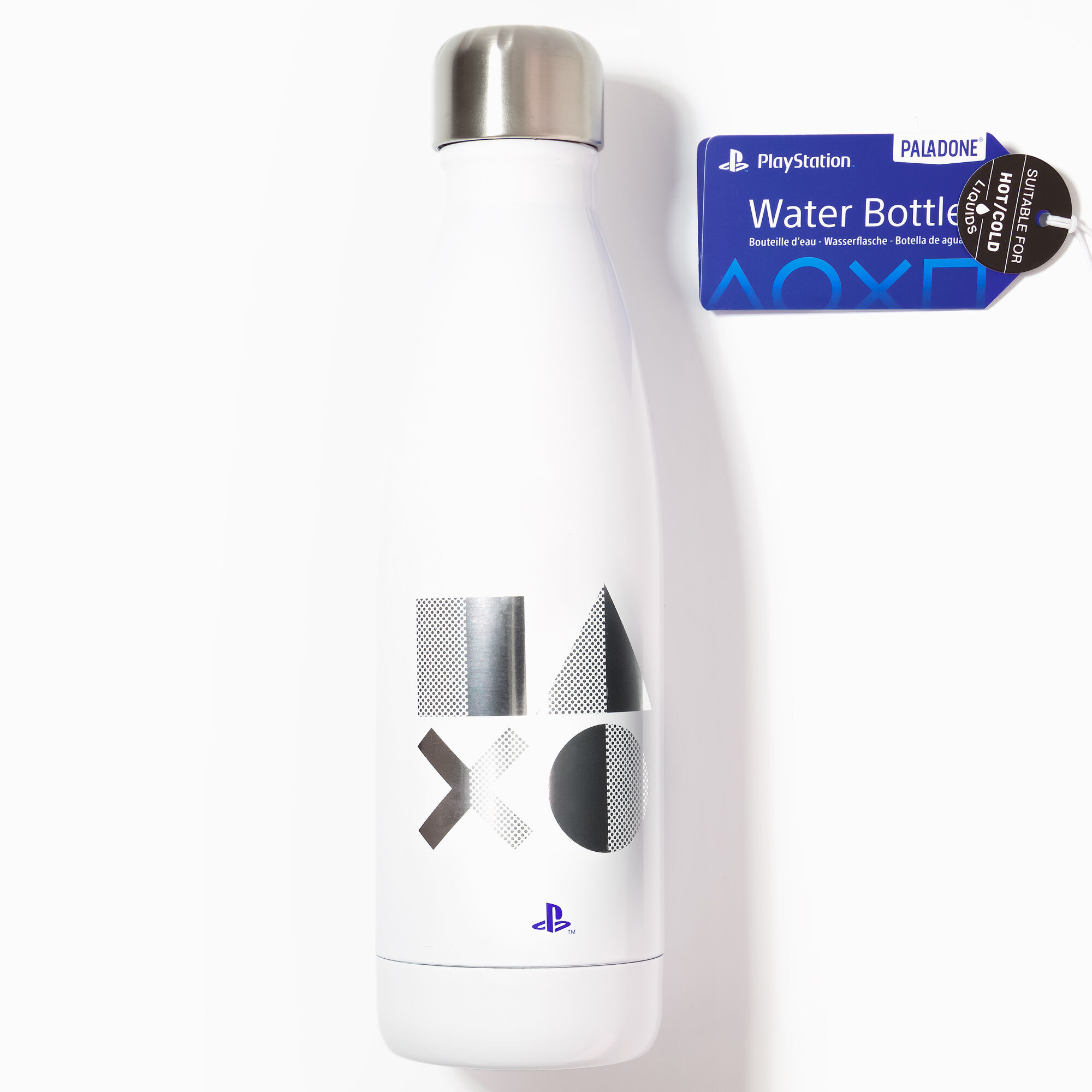 View Claires Playstation Water Bottle White information