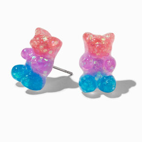 Colorblock Gummy Bears&reg; Stud Earrings,