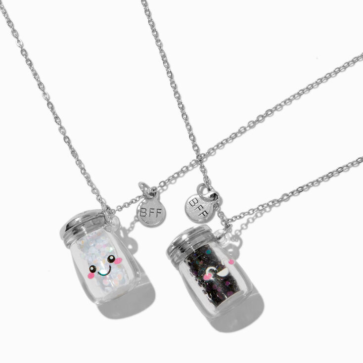 Best Friends Salt &amp; Pepper Pendant Necklaces - 2 Pack,