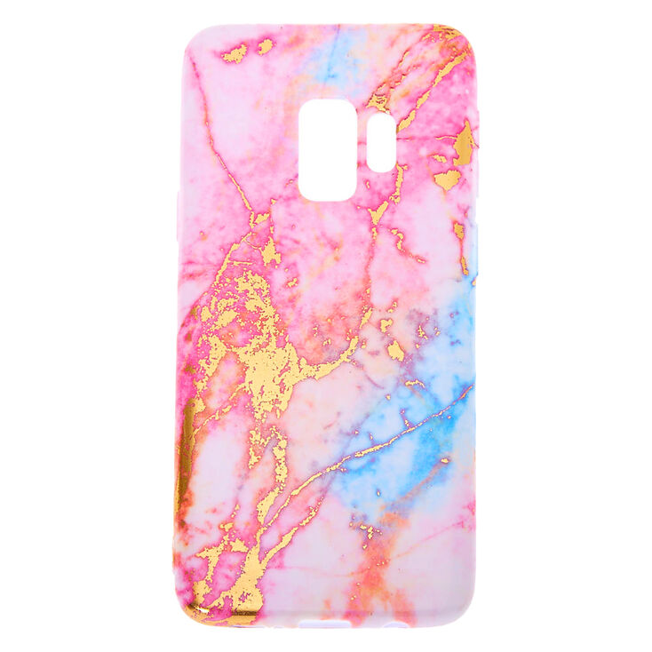  Pink Pastel Marble Phone Case - Fits Samsung Galaxy S9,