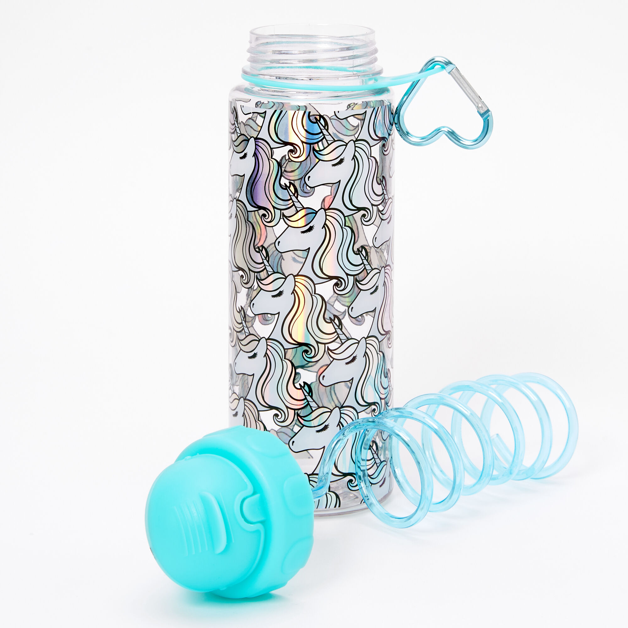 Miss Glitter the Unicorn Holographic Water Bottle,