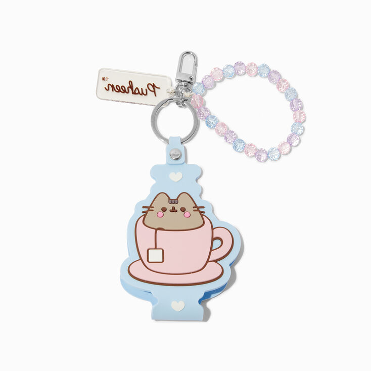 Porte-cl&eacute;s bracelet en silicone th&eacute; Pusheen&reg;,