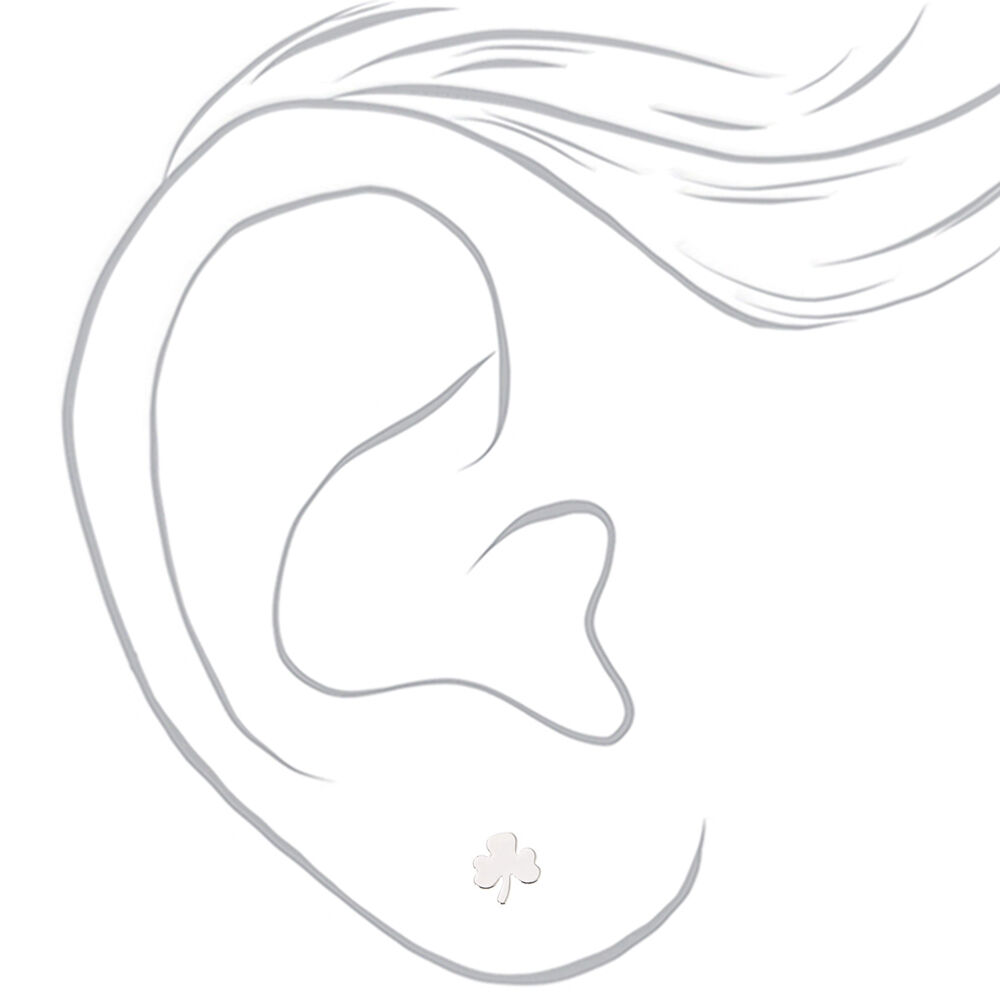 Silver Shamrock Jewellery Set - 2 Pack,