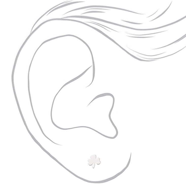 Silver Shamrock Jewellery Set - 2 Pack,