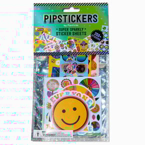 Pipstickers&reg; Retro Super Sparkly Sticker Sheet Set,