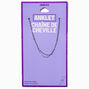Silver-tone Stainless Steel Multi-Strand Ball Chain Anklet,