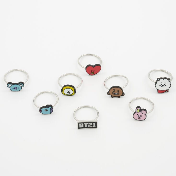 BT21&copy; Rings &ndash; 8 Pack,