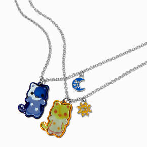 Aphmau&trade; Claire&#39;s Exclusive Best Friends Sun &amp; Moon Cat Pendant Necklaces - 2 Pack,