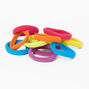 Claire&#39;s Club Rainbow Rolled Hair Ties - 12 Pack,