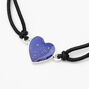 Mood Heart Black Cord Bracelet,