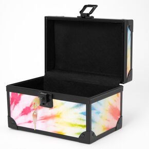 Rainbow Tie Dye Small Lock Box,