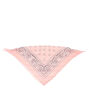 Paisley Bandana Headwrap - Baby Pink,