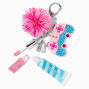 Game Controller Bling Lip Gloss Keychain,