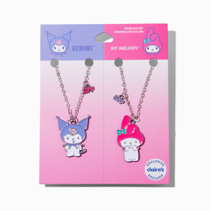 Sanrio&reg; Claire&#39;s Exclusive My Melody&trade; &amp; Kuromi&trade; BFF Necklace Set - 2 Pack,