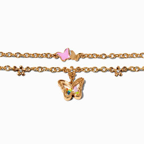 Shaker Butterfly Bracelet Set - 2 Pack,