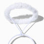 Claire&#39;s Club White Feather Nativity Halo Headband,