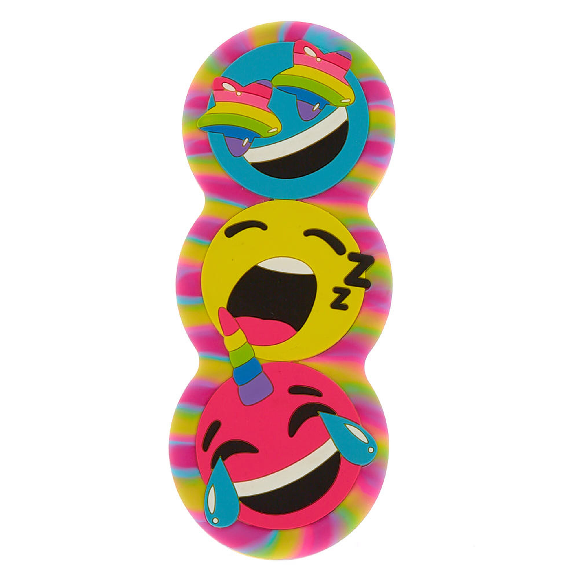 Rainbow Emoji Pencil Case Claire S Us