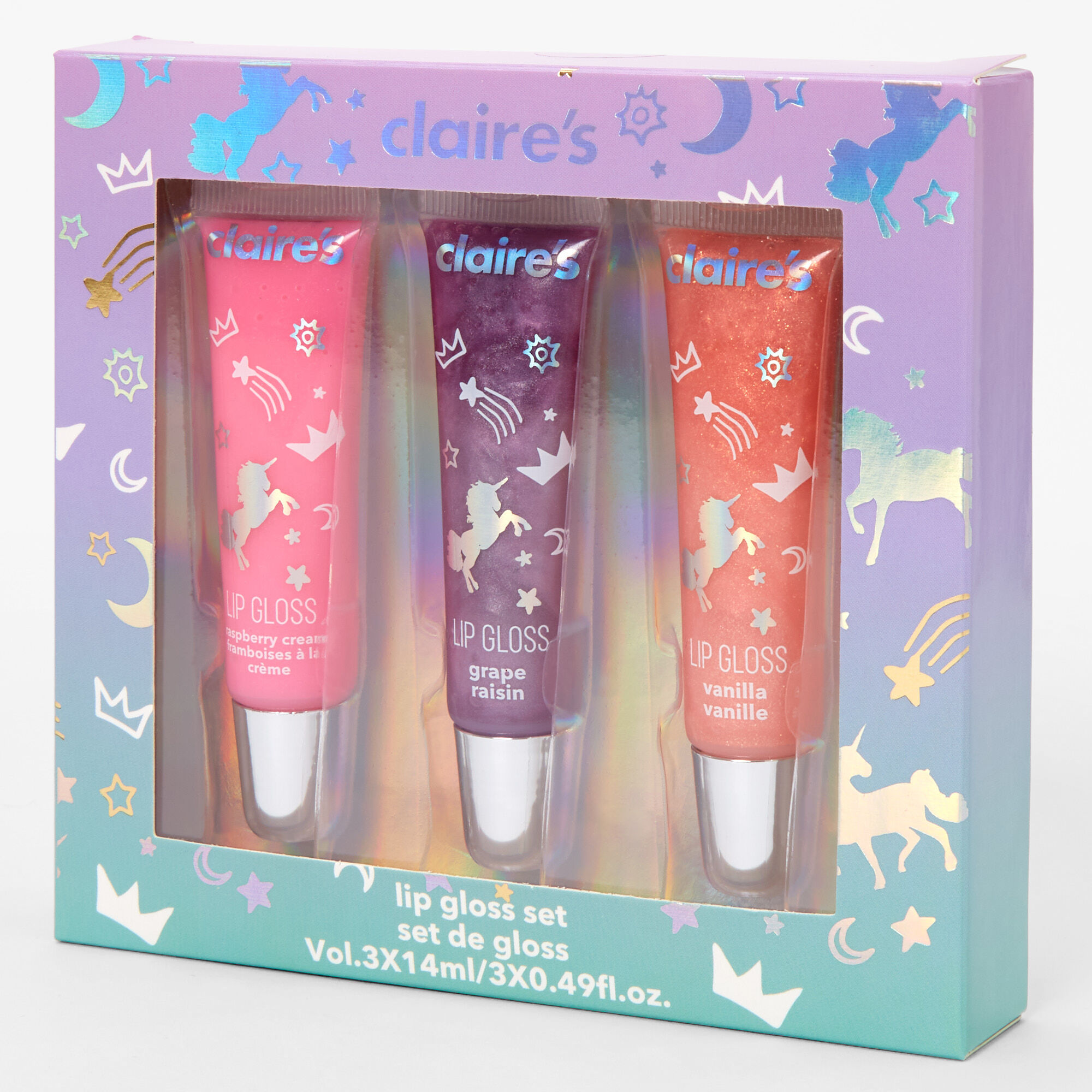 Pastels Lip Gloss Set 3 Pack