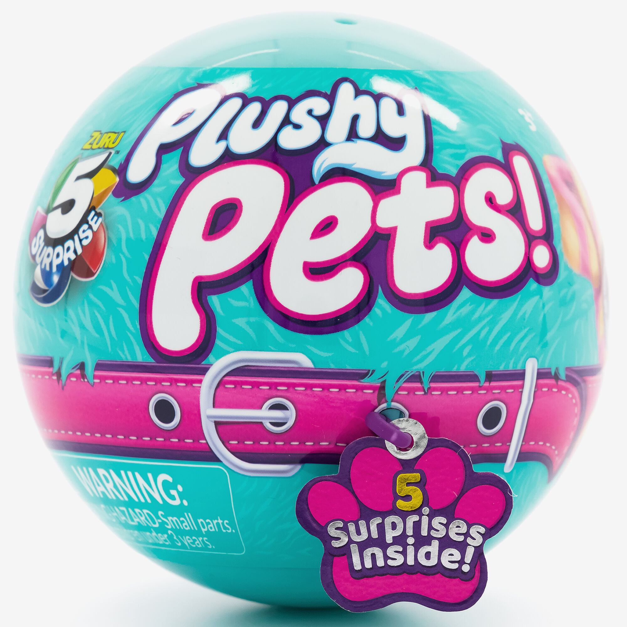 Claire's Pochette surprise 5 Plushy Pets! Zuru™ Surprise™ - Les modèles peuvent varier