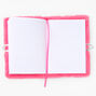 Bejeweled Initial Fuzzy Lock Diary - D,